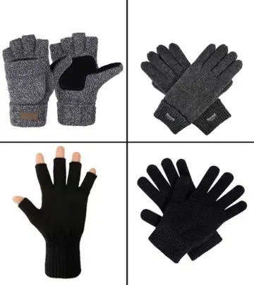 Keep your hands warm with these cozy wool gloves that are perfect for freezing winters.