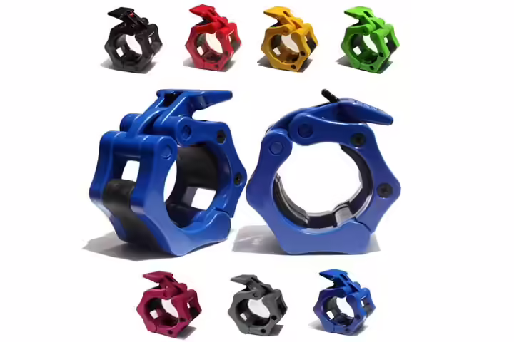 AbraFit 2-Inch Olympic Barbell Clamps