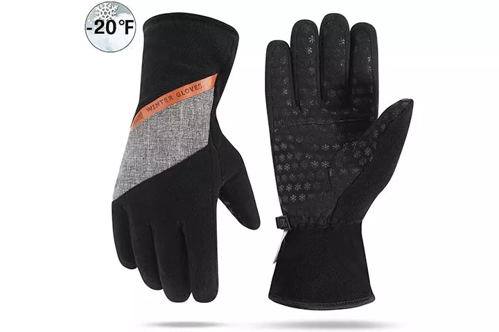 Aegend Winter Waterproof Gloves