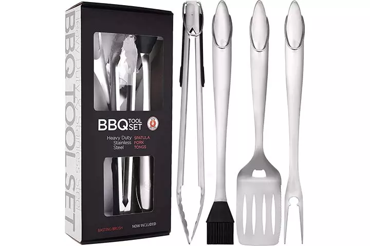 Alpha Grillers BBQ Grilling Tools Set 