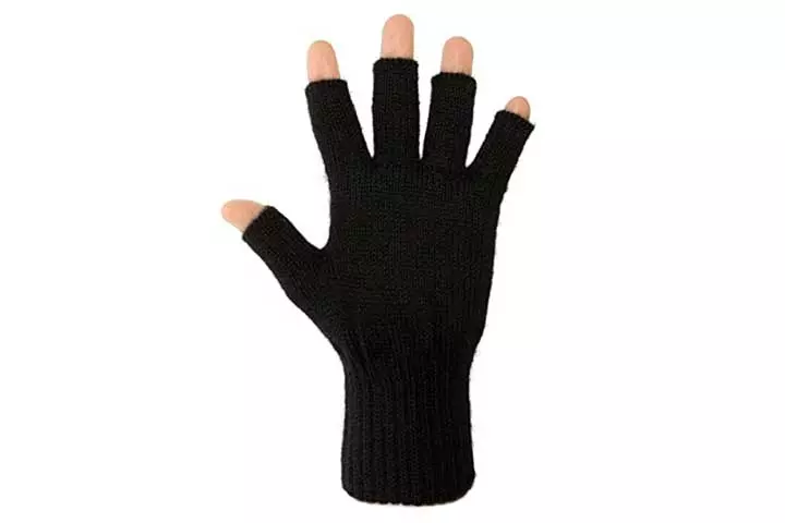 AndeanSun Darn Warm Alpaca Fingerless Gloves