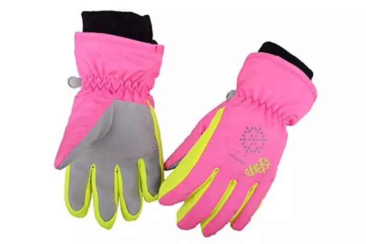 Azarxis Kids Children Snow Gloves