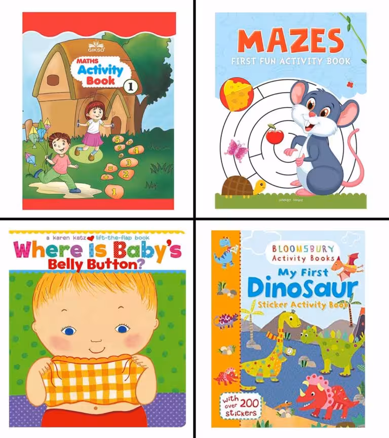Best Activity Books To Buy For 3 Year Kid In India