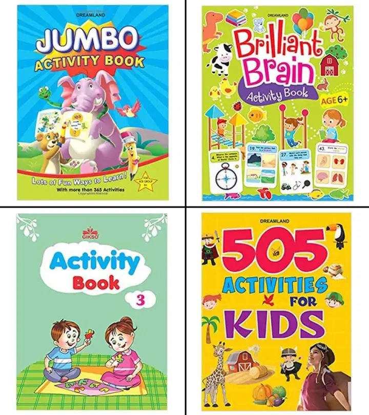 6 साल के बच्चों के लिए 10 सबसे अच्छी एक्टिविटी बुक्स  | Best Activity Books To Buy For 6 Year Kid In India