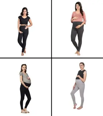 प्रेगनेंसी के लिए 7 बेस्ट मैटरनिटी लेगिंग्स | Best Maternity Leggings For Women In India_image