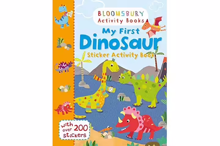 Bloomsbury Activity Books - My First Dinosaur Sticker Activity Book
