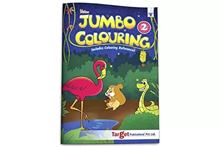 Blossom Jumbo Creative Coloring Book for Kids