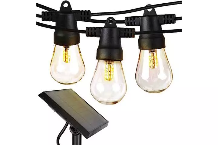 Brightech Ambience Pro - Solar Powered Outdoor String Lights