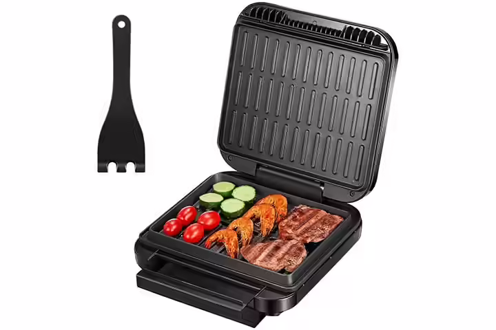 Deik 2-in-1 Electric Indoor Grill & Panini Press Grill