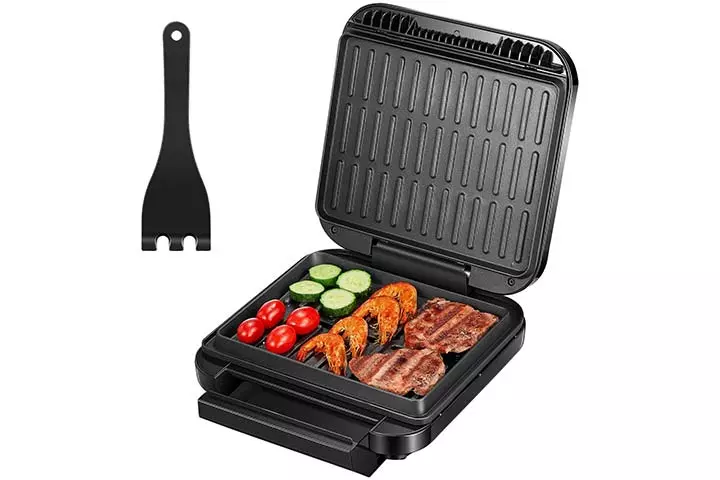 Deik 2-in-1 Electric Indoor Grill & Panini Press Grill