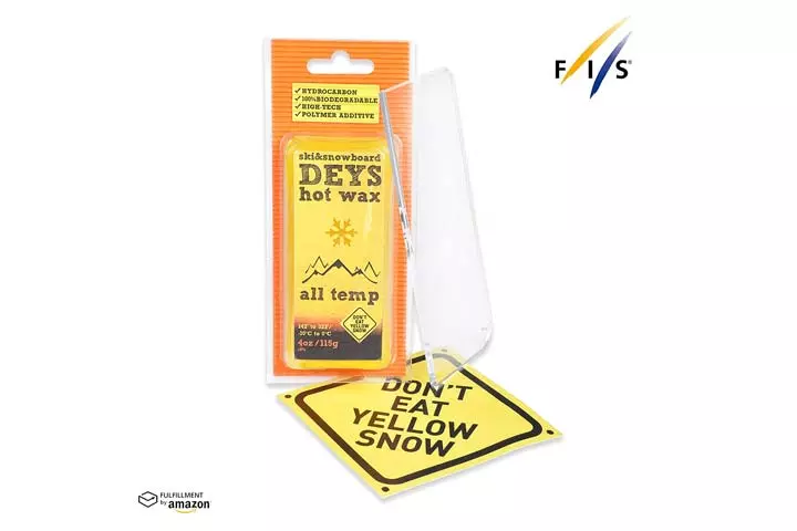 Dont Eat Yellow Ski & Snowboard Deys Hot Wax