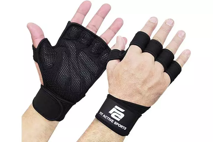 Fit Active Sports New Ventilated Weight Lifting Gloves