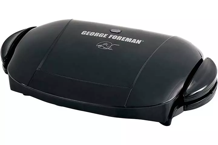 George Foreman 5-Serving Electric Indoor Grill And Panini Press