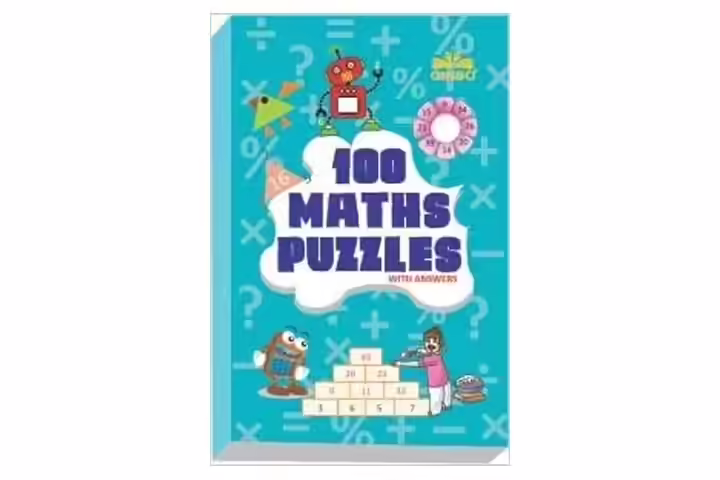 Gixo 100 Math Puzzles Book