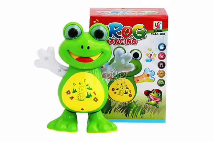 Goo dancing frog