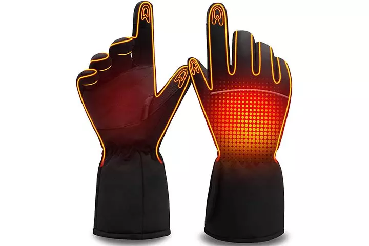 HEAT WARMER Men Women Heated Gloves