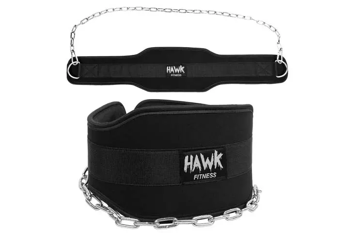 Hawk Fitness Dip Belt With Chain