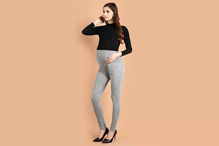 Heart Fashion Maternity Organic Cotton Leggings