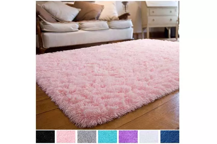 JOYFEEL Soft Bedroom Rug