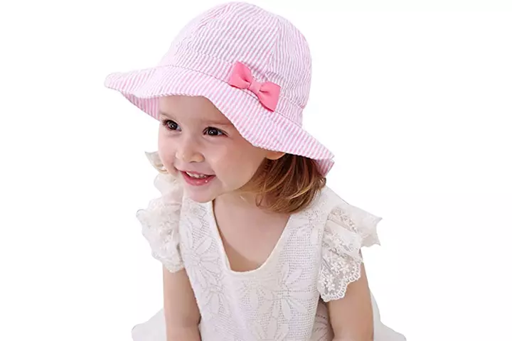 Jerague Foldable Baby Girl Hat