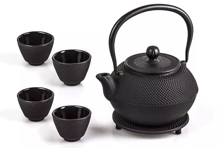 Kendal Japanese Cast Iron Teapot Set