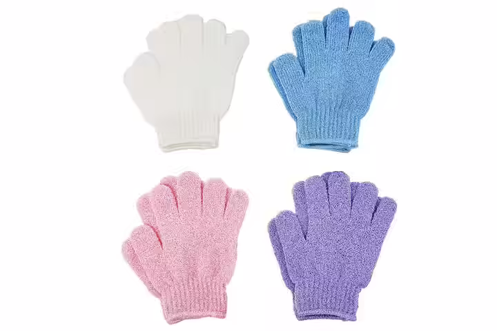Linda Exfoliating Bath Gloves