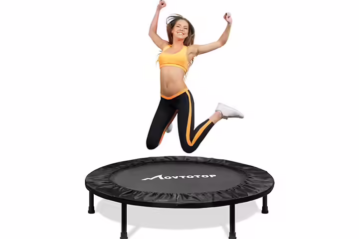 MOVTOTOP Fitness Trampoline - Black