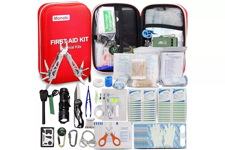 Monoki First Aid Kit Survival Kit