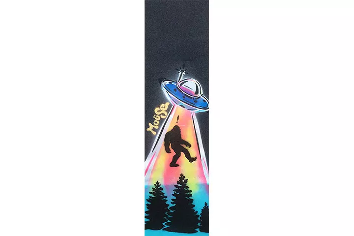 Mouse Movement Bigfoot Mouse Skateboard Grip Tape 