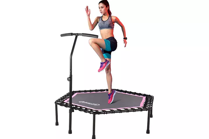 NEWAN40‘’- 48‘’ Fitness Trampoline - Black