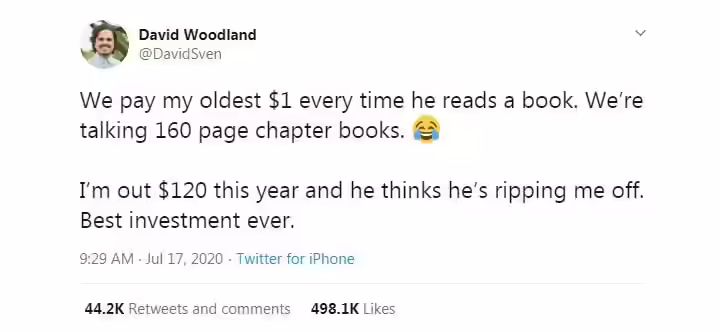 No matter how much you encourage your kids to read