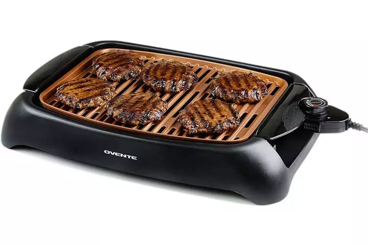 Ovente Electric Cooking Grill