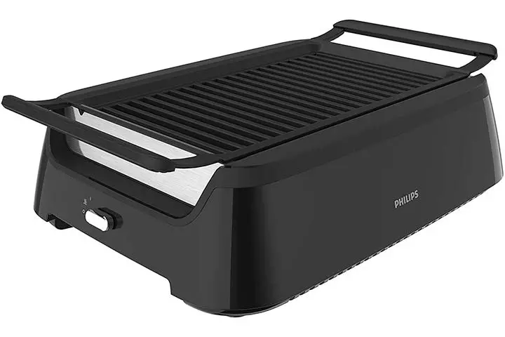 Philips Kitchen Appliances Smoke-less Indoor BBQ Grill- Avance Collection