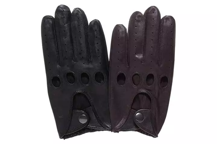 Pratt and Hart Traditional Leather Driving Gloves