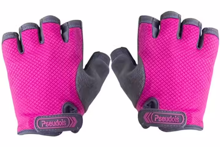Pseudo is Padded Anti-Slip Women’s Power Weight Lifting Gloves