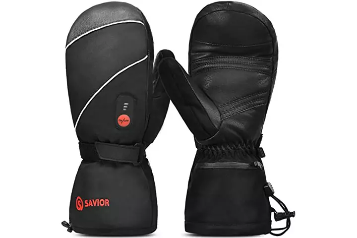 Savior Heated Mittens for Men Women