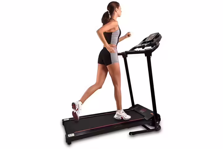 SereneLife SLFTRD18 - Smart Folding Compact Treadmill