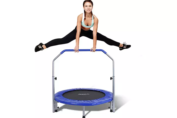 Serenelife Highly Elastic Sports Trampoline - Blue