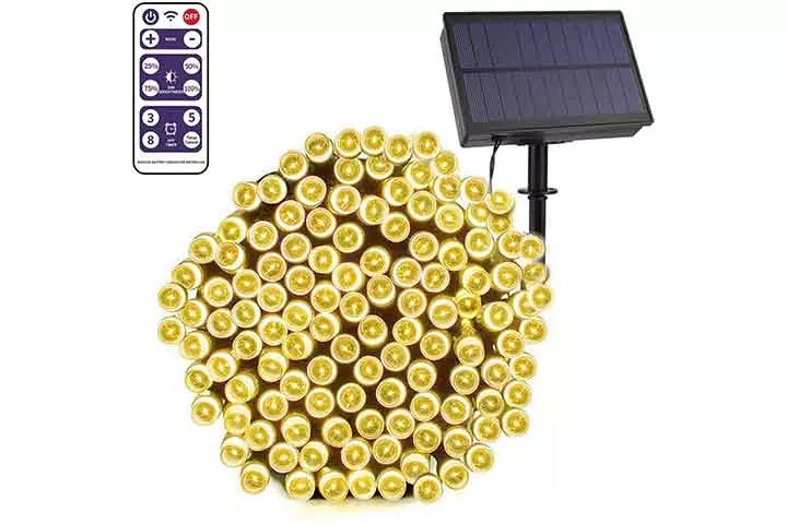 Solar Christmas Lights by SunnyOn store