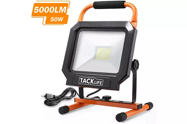 Tacklife 5000LM 50W Work Light with LED Head