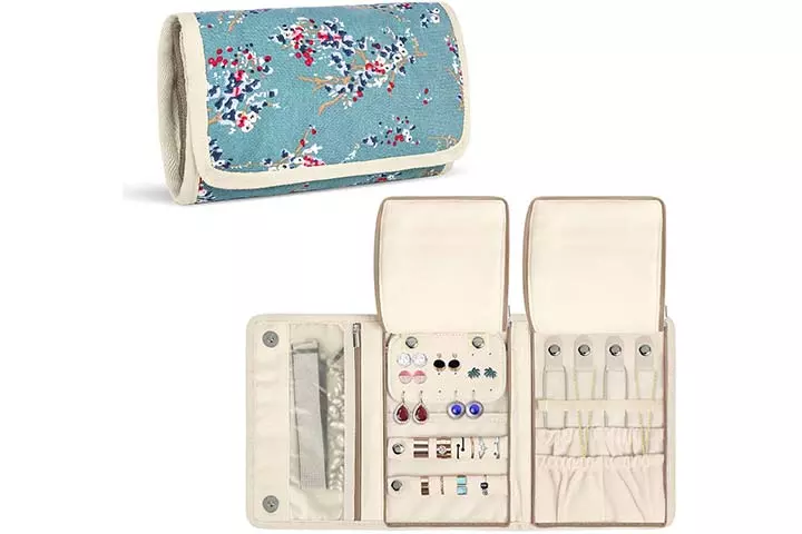 Teamoy Travel Jewelry Roll