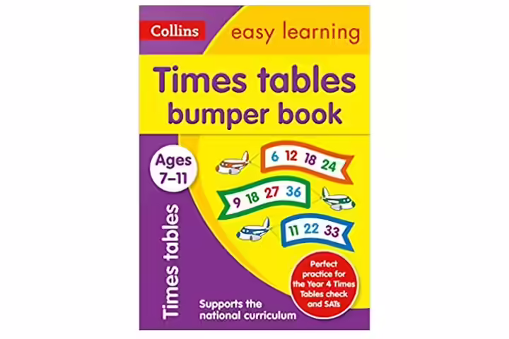 Times Table Bumper Book Age 7-11