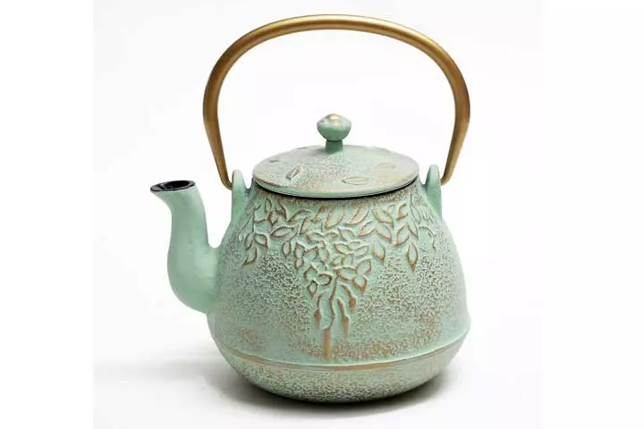 Toptier Cast Iron Teapot With Stainless Steel Infuser