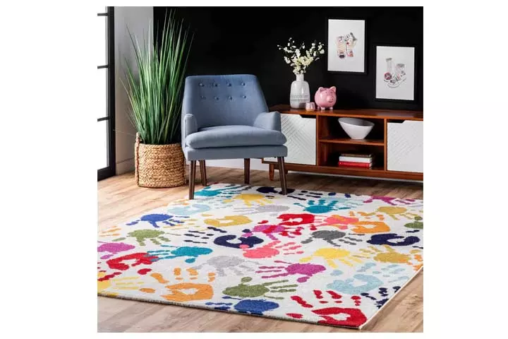 nuLOOM Handprint Rug