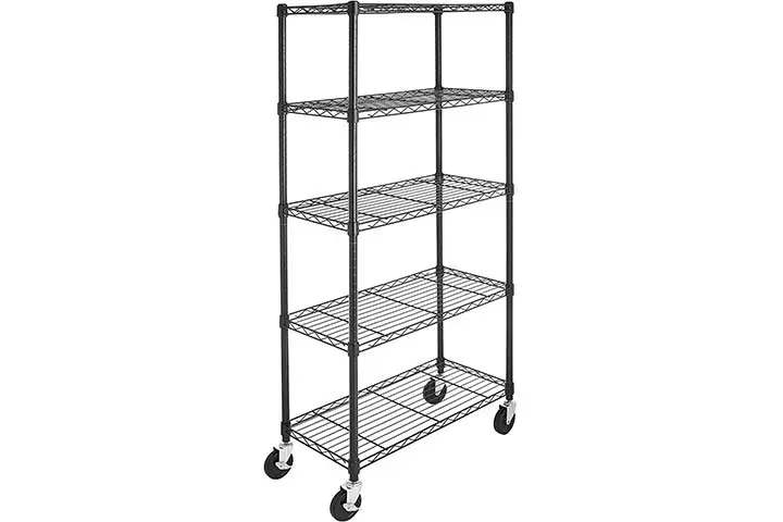 AmazonBasics 5-Shelf Shelving Storage Unit