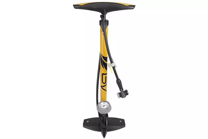 BV Floor Pump With Gauge And Smart Valve Head