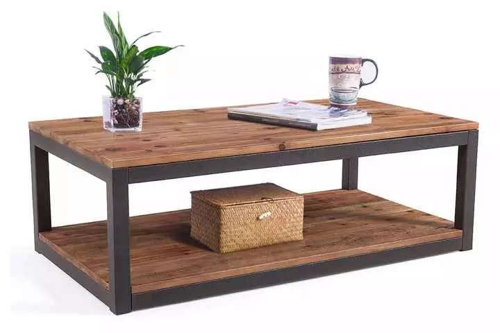 Care Royal Coffee Table With Storage Shelf