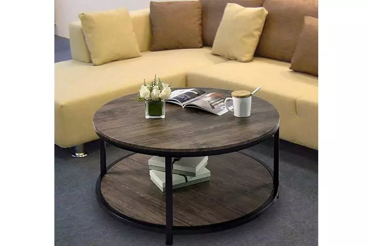 CharaHOME 2-Tier Coffee Table