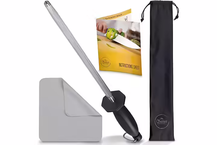 Chefast Honing Steel Knife Sharpening Set