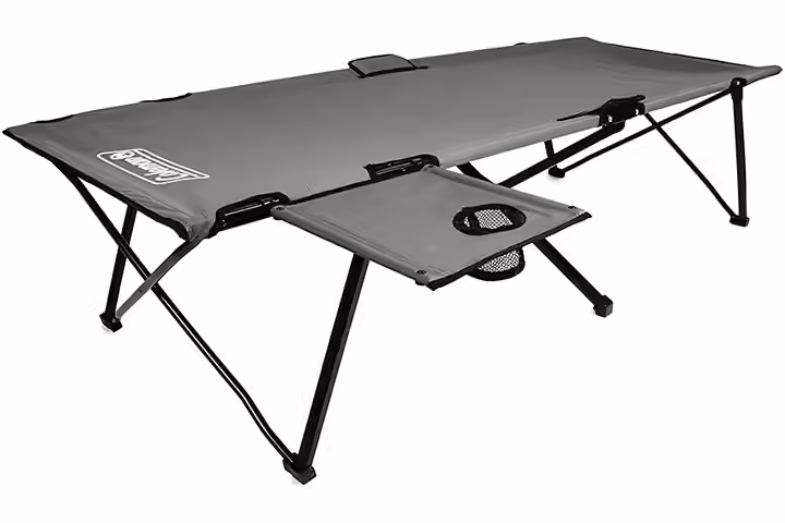Coleman Camping Cot with Side Table&nbsp;